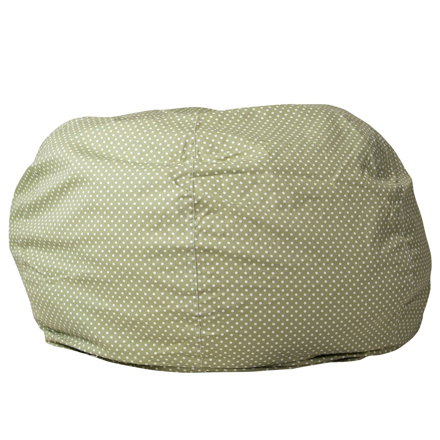 Green Dot Bean Bag Chair DG-BEAN-LARGE-DOT-GRN-GG