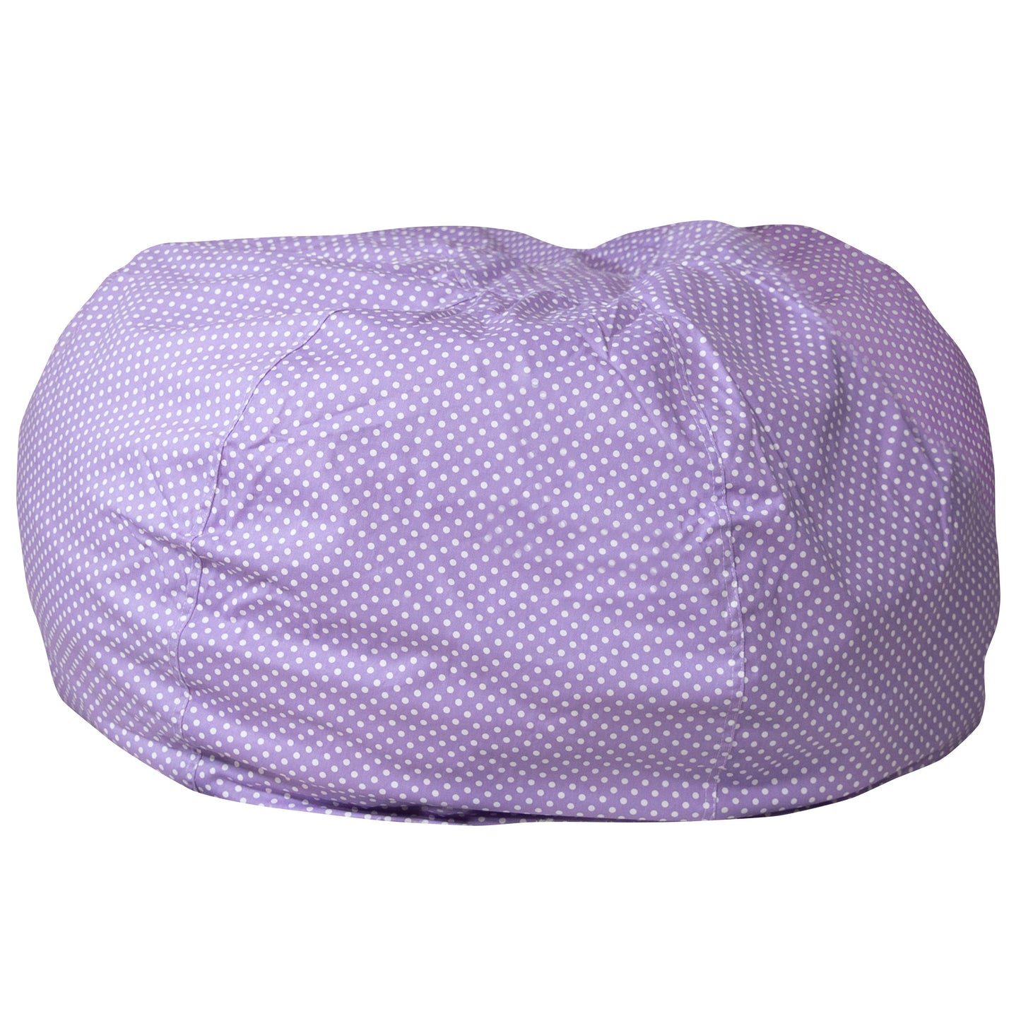 Lavender Dot Bean Bag Chair DG-BEAN-LARGE-DOT-PUR-GG