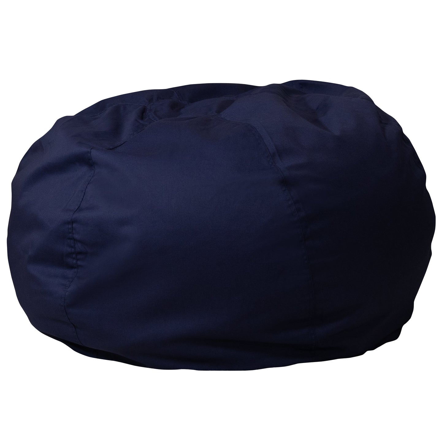 Navy Bean Bag Chair DG-BEAN-LARGE-SOLID-BL-GG