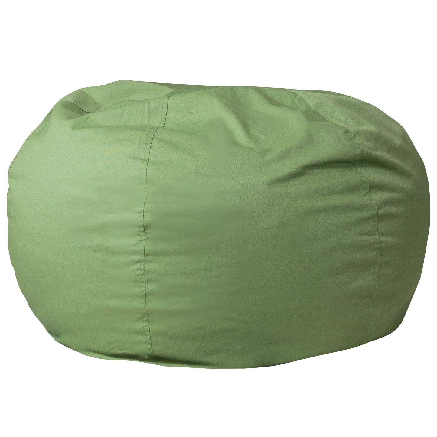 Green Bean Bag Chair DG-BEAN-LARGE-SOLID-GRN-GG