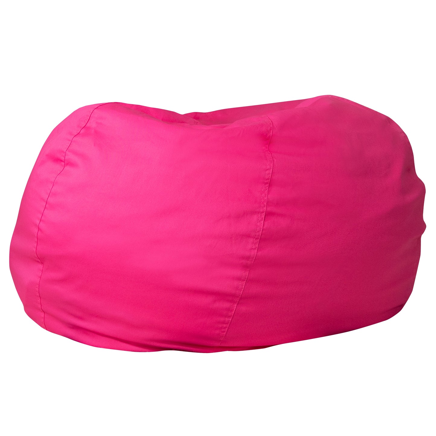 Hot Pink Bean Bag Chair DG-BEAN-LARGE-SOLID-HTPK-GG