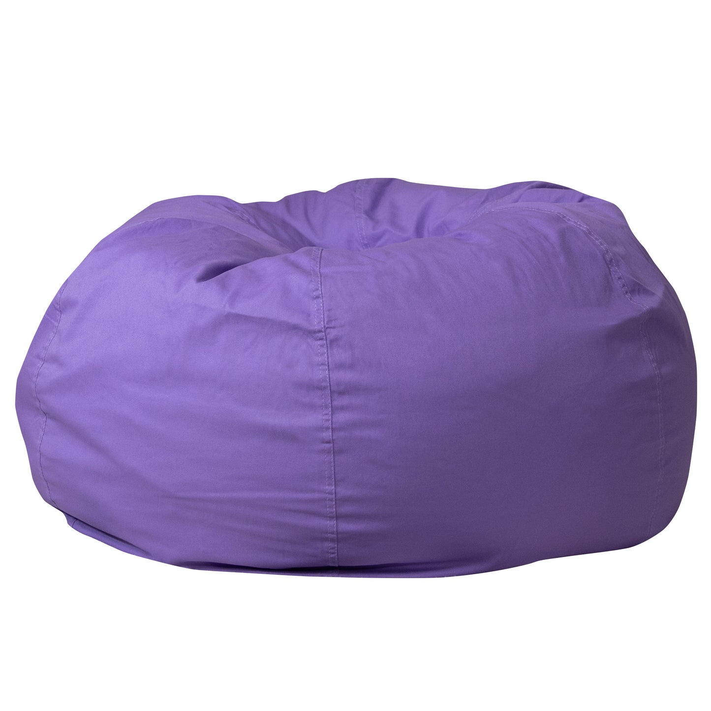 Purple Bean Bag Chair DG-BEAN-LARGE-SOLID-PUR-GG