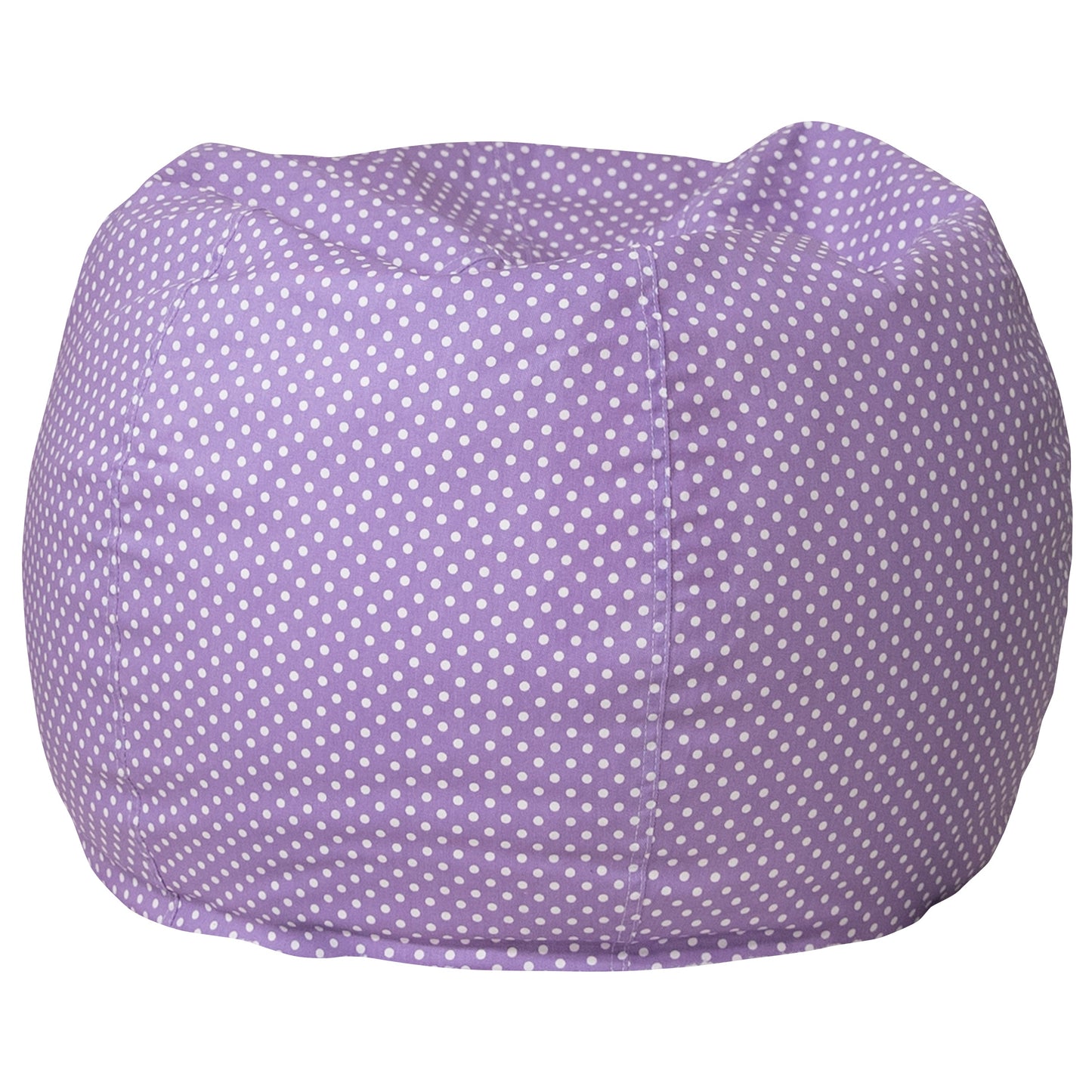 Lavender Dot Bean Bag Chair DG-BEAN-SMALL-DOT-PUR-GG