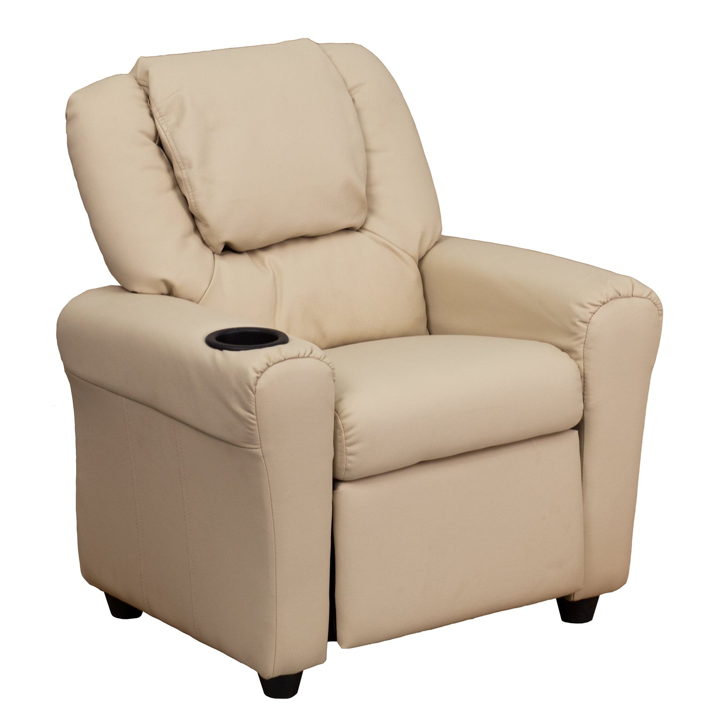 Beige Vinyl Kids Recliner DG-ULT-KID-BGE-GG