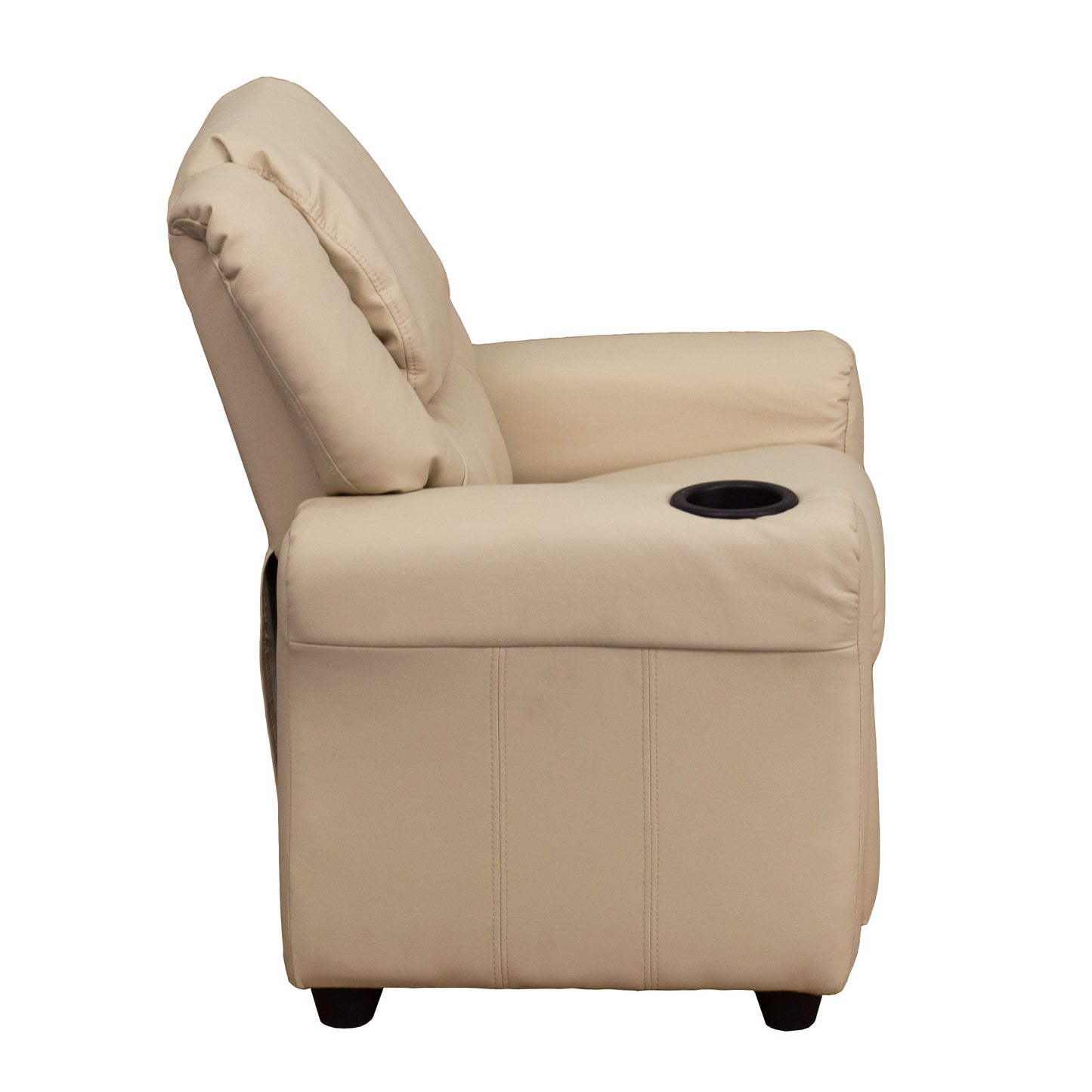 Beige Vinyl Kids Recliner DG-ULT-KID-BGE-GG