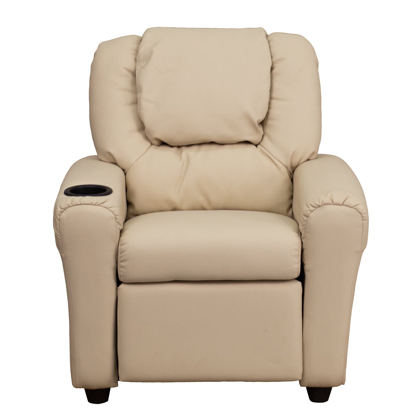 Beige Vinyl Kids Recliner DG-ULT-KID-BGE-GG