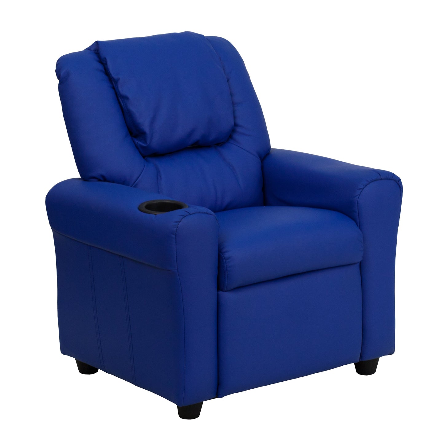 Blue Vinyl Kids Recliner DG-ULT-KID-BLUE-GG