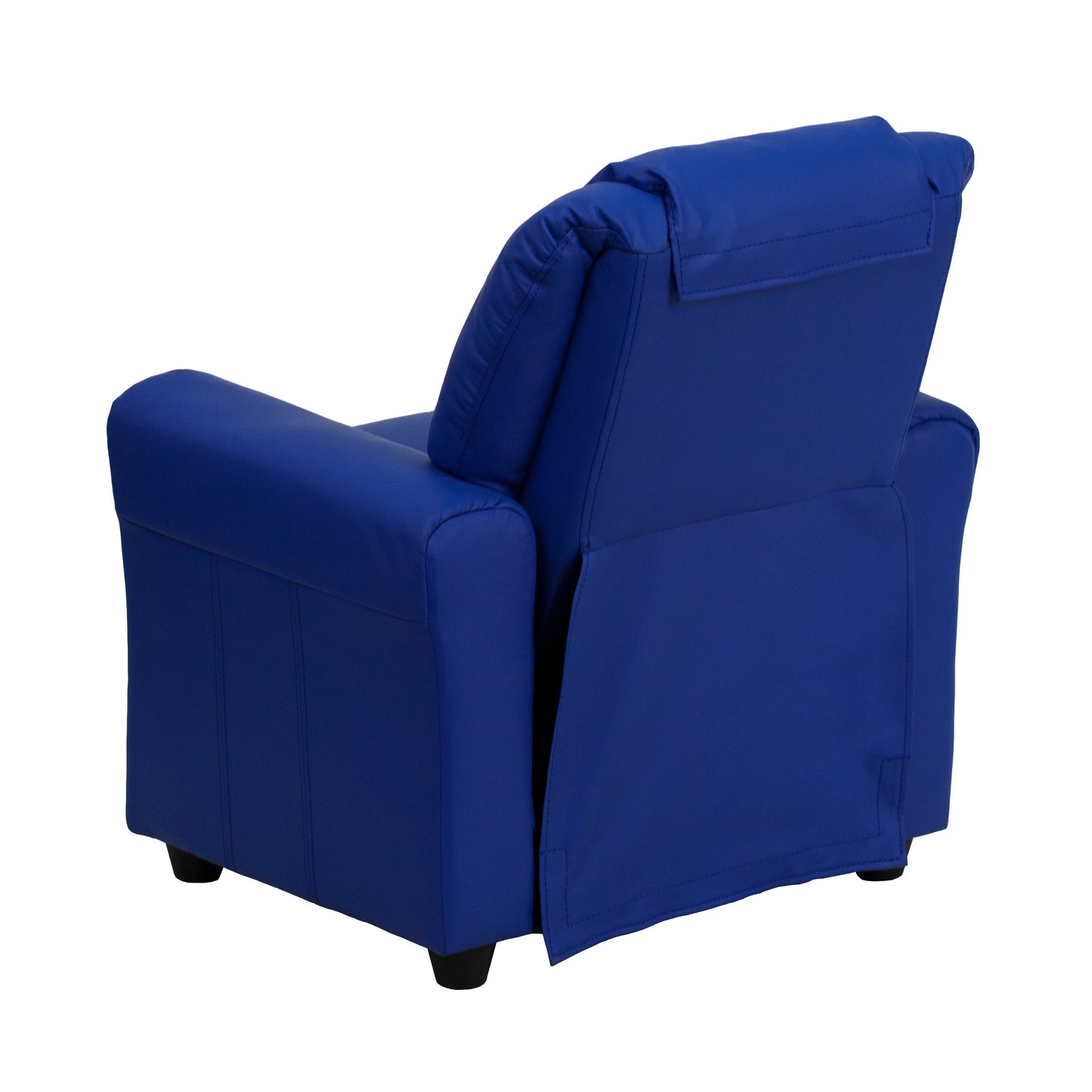 Blue Vinyl Kids Recliner DG-ULT-KID-BLUE-GG