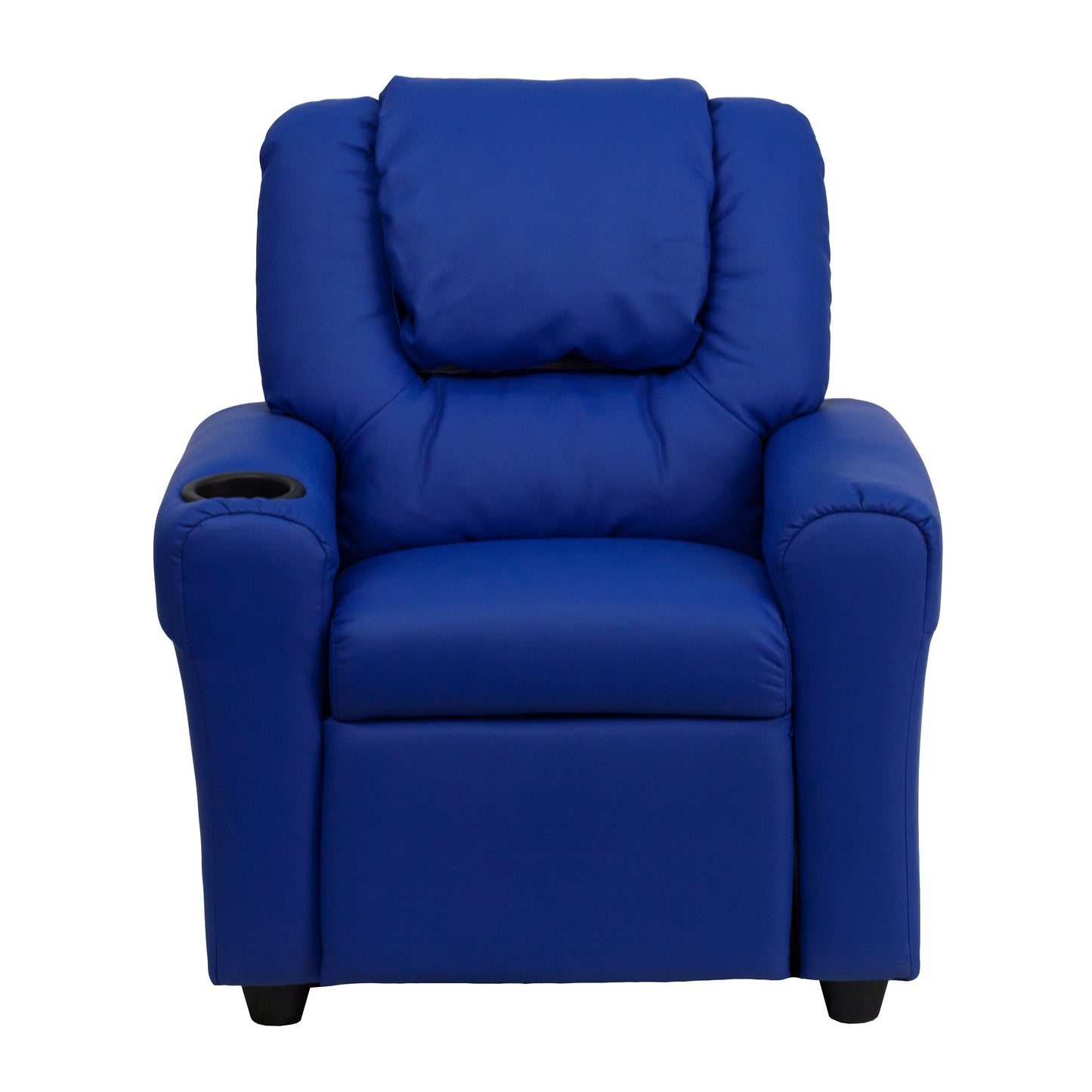 Blue Vinyl Kids Recliner DG-ULT-KID-BLUE-GG