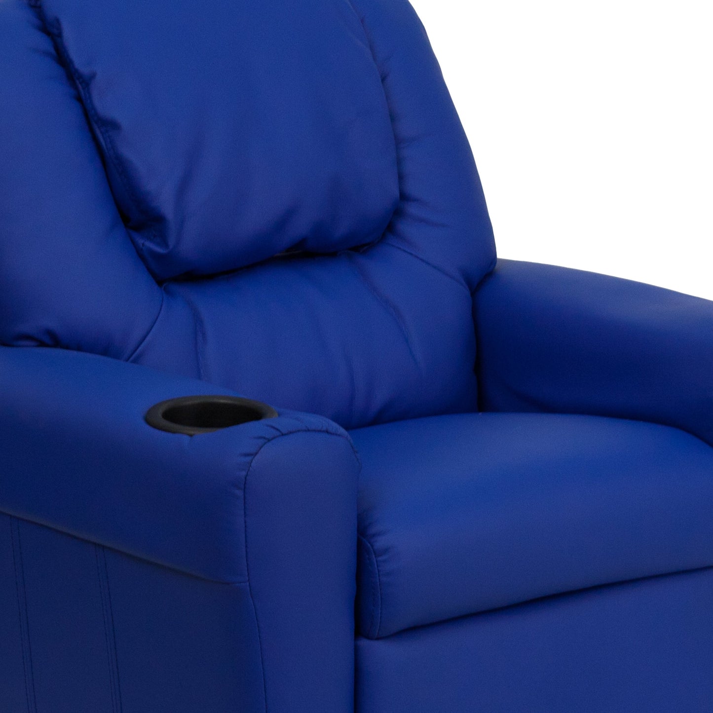 Blue Vinyl Kids Recliner DG-ULT-KID-BLUE-GG