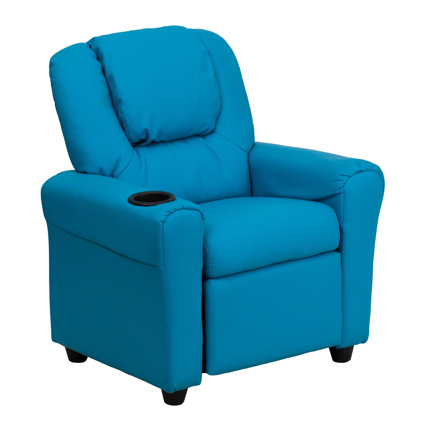 Turquoise Vinyl Kids Recliner DG-ULT-KID-TURQ-GG