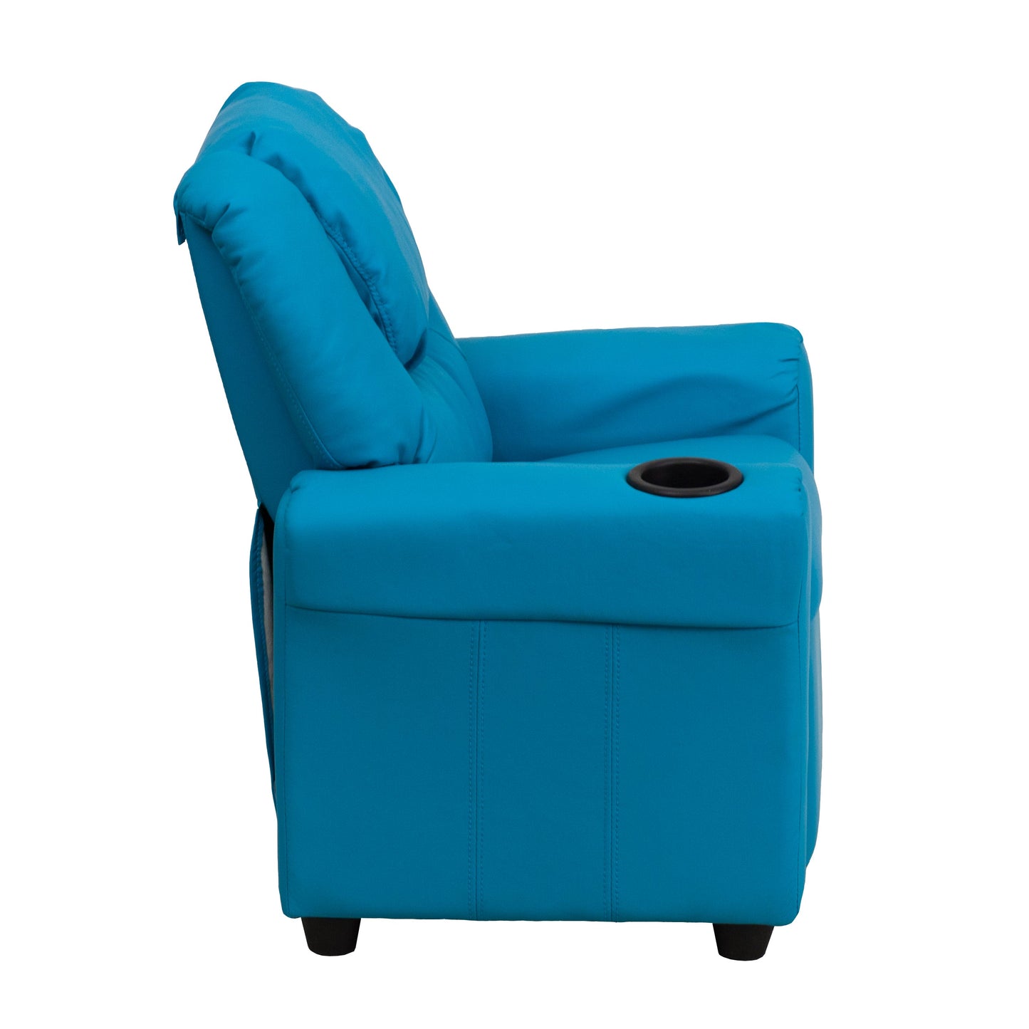 Turquoise Vinyl Kids Recliner DG-ULT-KID-TURQ-GG