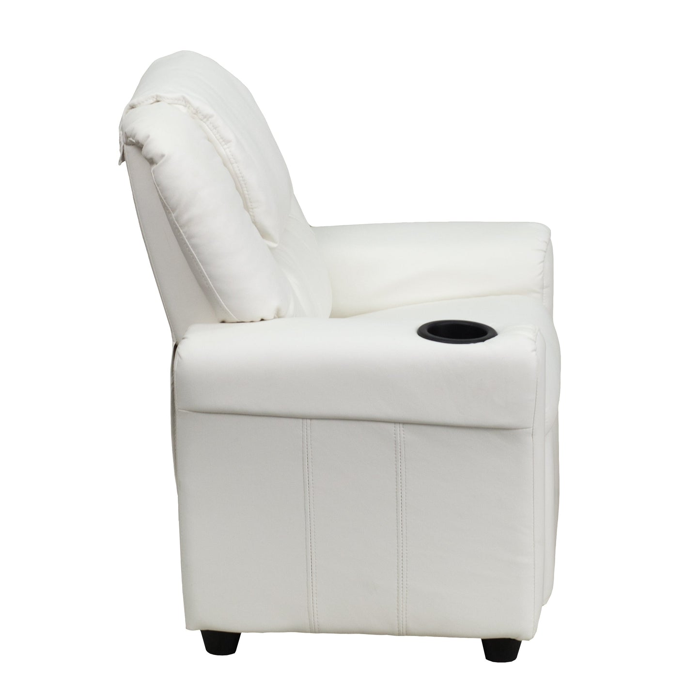 White Vinyl Kids Recliner DG-ULT-KID-WHITE-GG