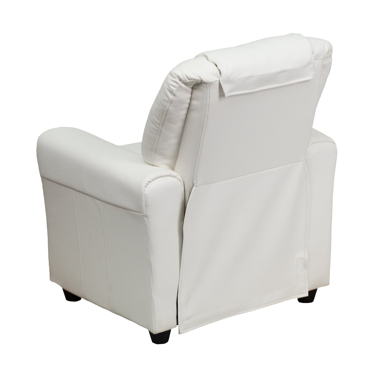 White Vinyl Kids Recliner DG-ULT-KID-WHITE-GG