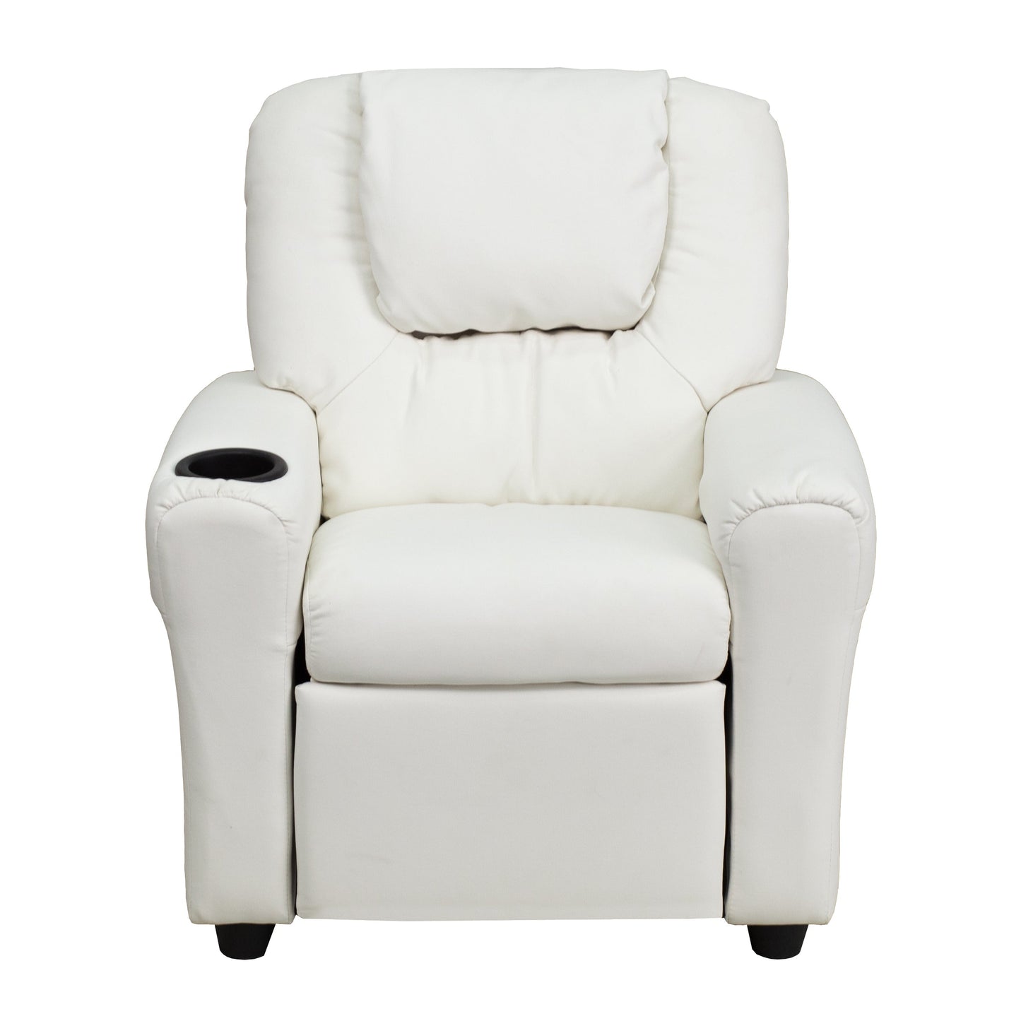 White Vinyl Kids Recliner DG-ULT-KID-WHITE-GG