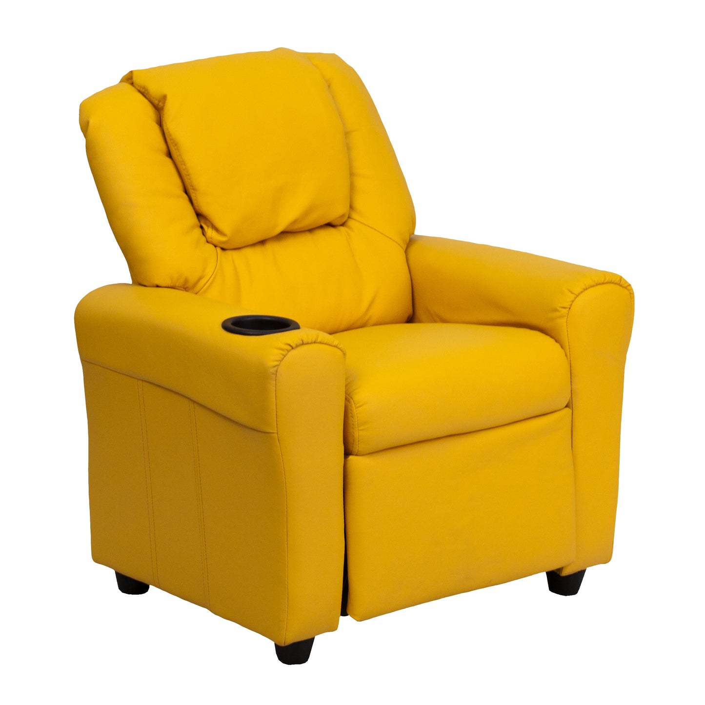 Yellow Vinyl Kids Recliner DG-ULT-KID-YEL-GG