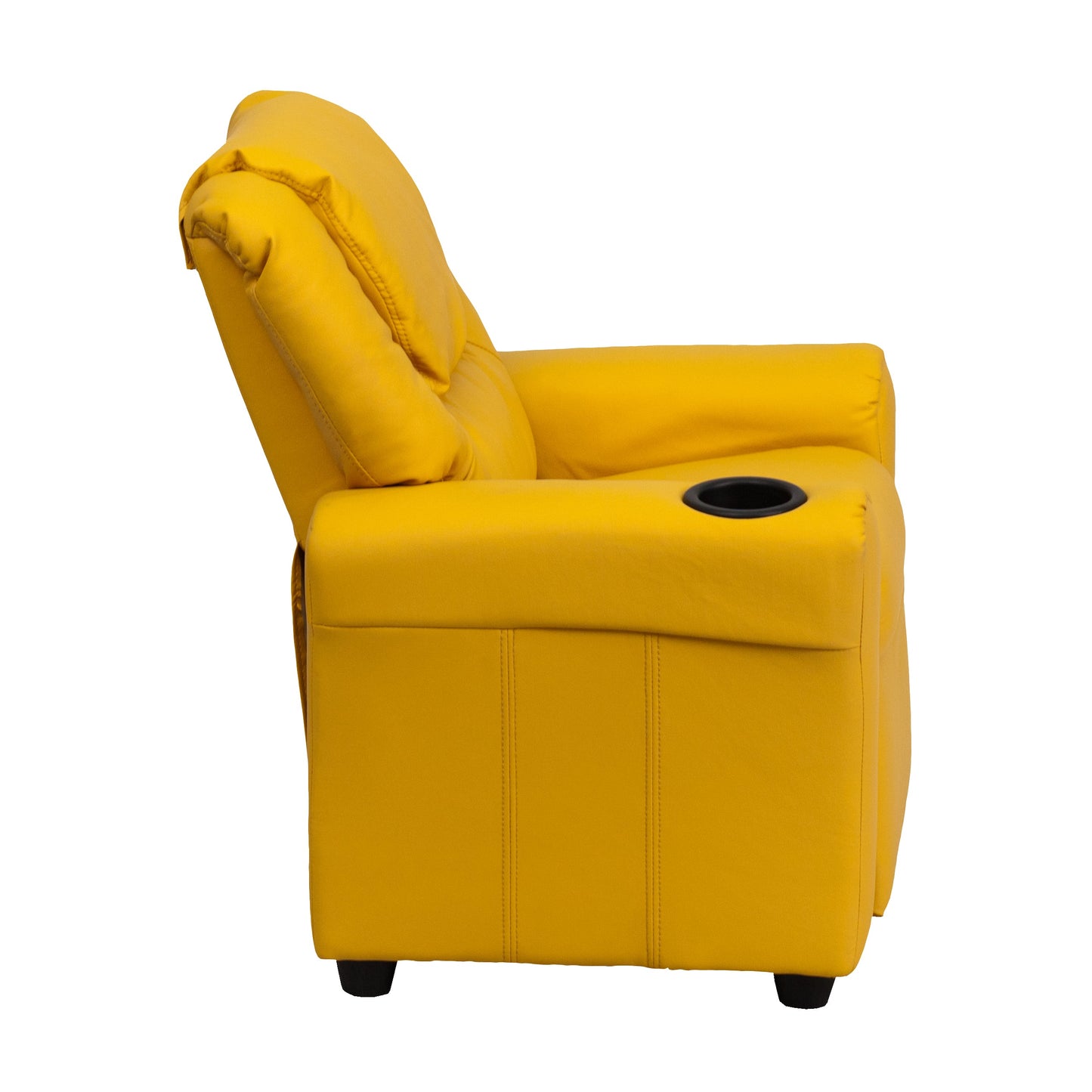 Yellow Vinyl Kids Recliner DG-ULT-KID-YEL-GG