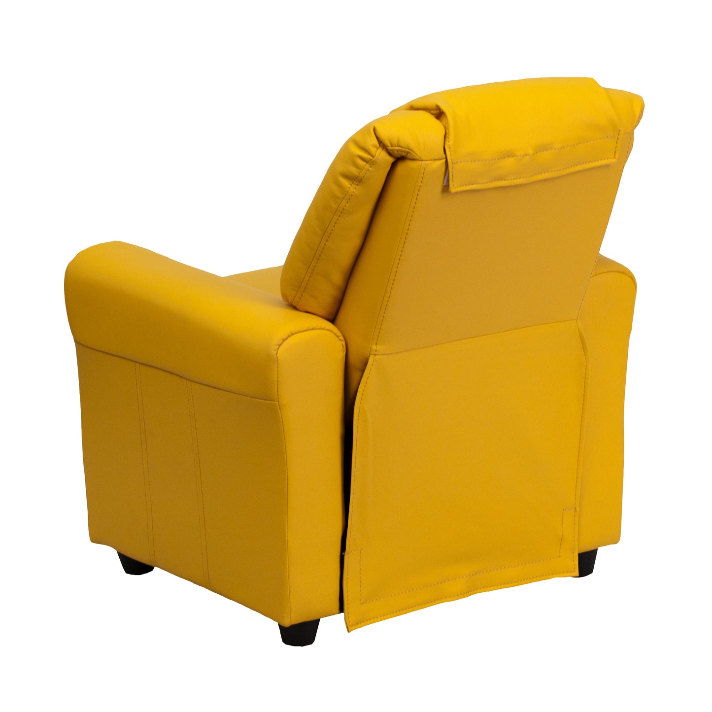 Yellow Vinyl Kids Recliner DG-ULT-KID-YEL-GG