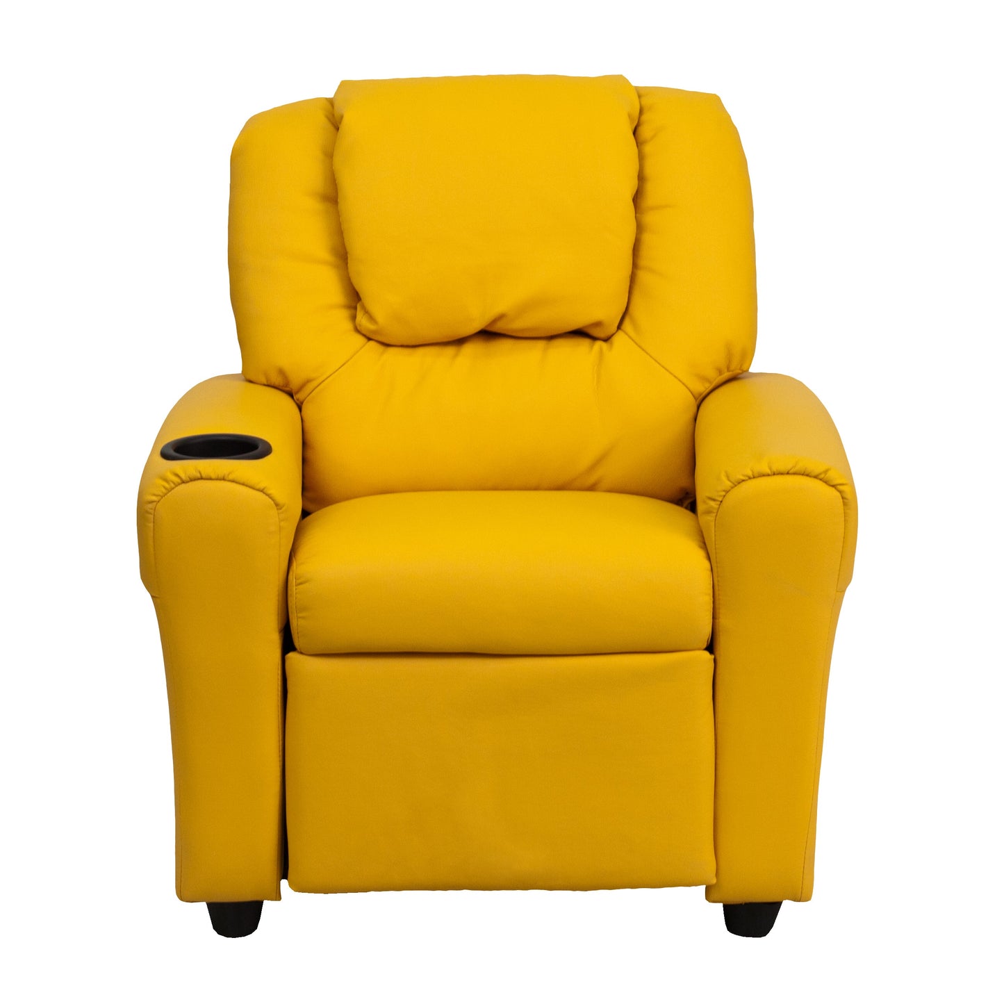 Yellow Vinyl Kids Recliner DG-ULT-KID-YEL-GG