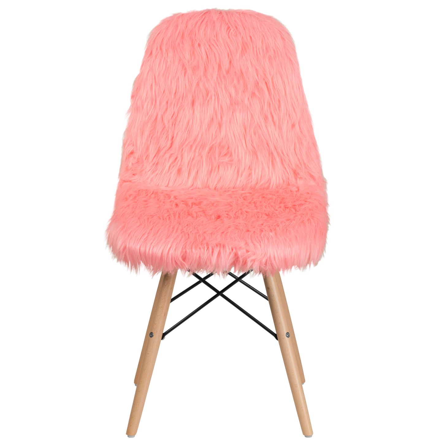 Hermosa Pink Shaggy Chair DL-12-GG