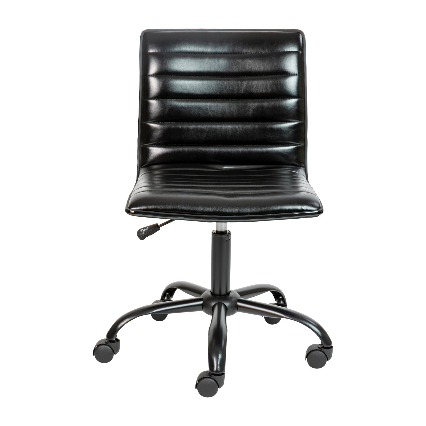 Black Low Back Task Chair DS-512B-BK-BK-GG