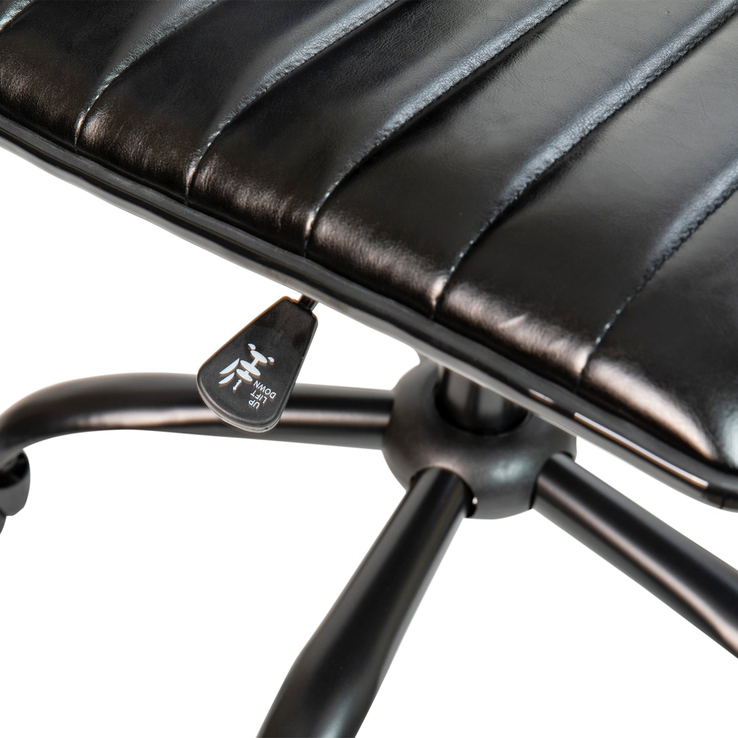 Black Low Back Task Chair DS-512B-BK-BK-GG