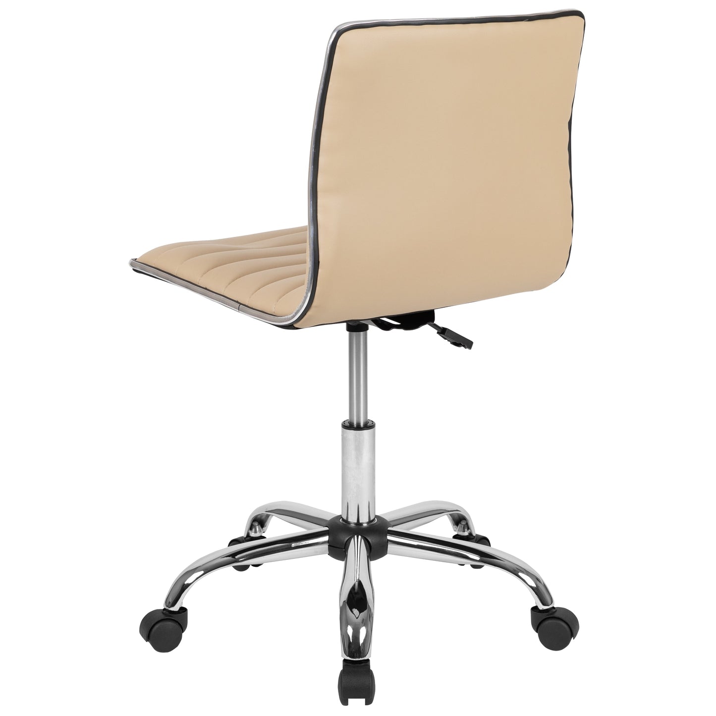 Tan Ribbed Task Office Chair DS-512B-TAN-GG