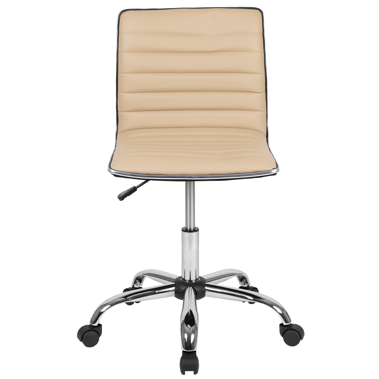 Tan Ribbed Task Office Chair DS-512B-TAN-GG