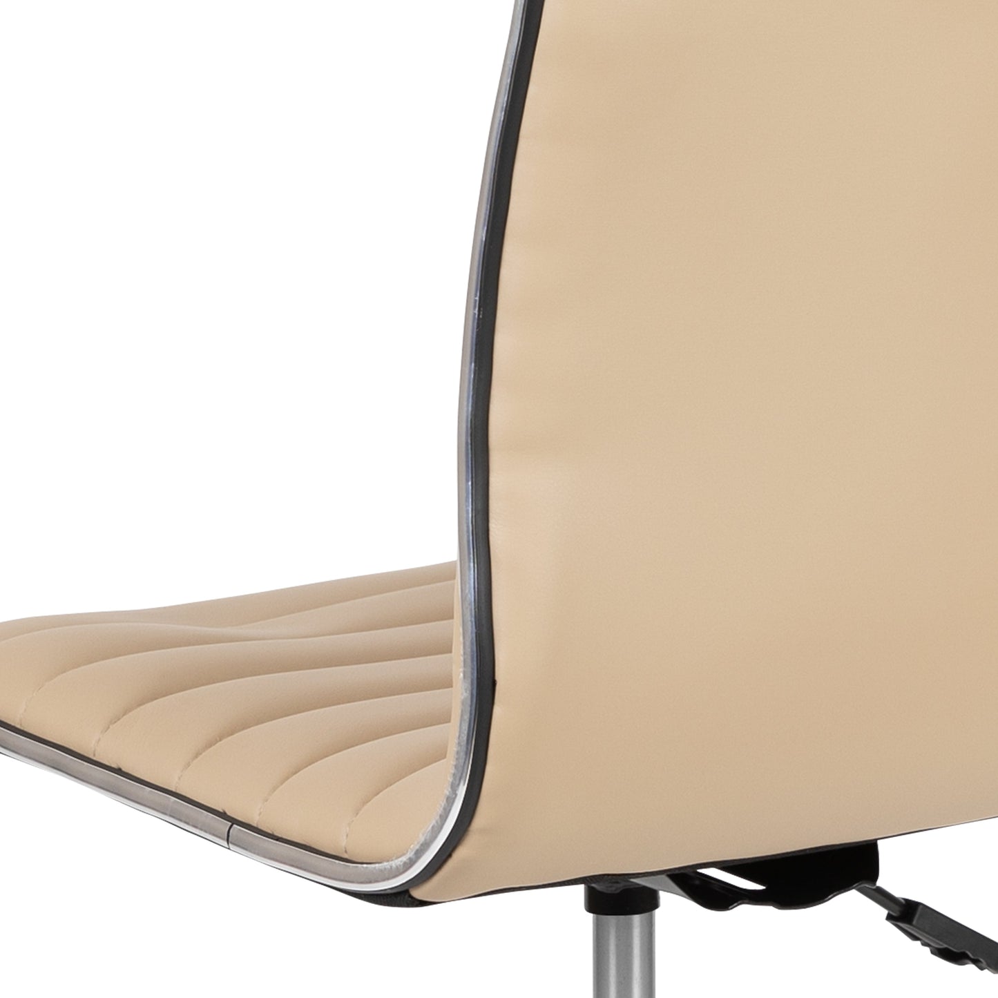 Tan Ribbed Task Office Chair DS-512B-TAN-GG