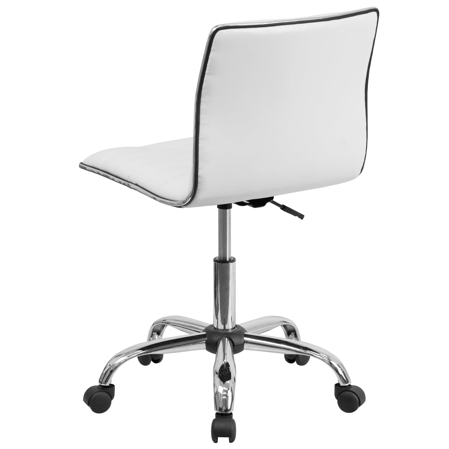 White Low Back Task Chair DS-512B-WH-GG