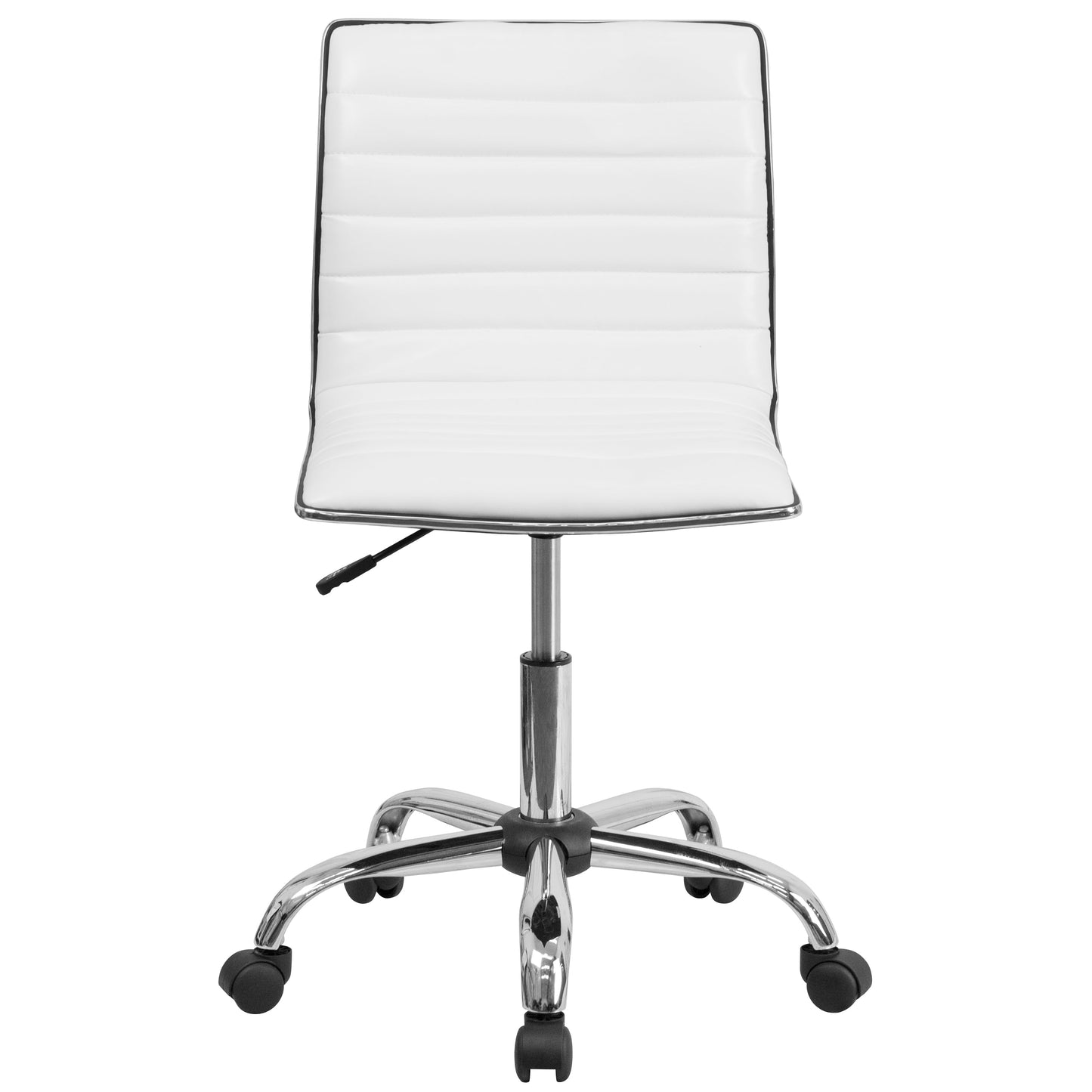 White Low Back Task Chair DS-512B-WH-GG