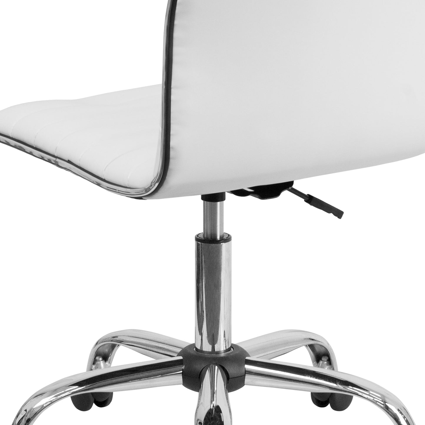 White Low Back Task Chair DS-512B-WH-GG