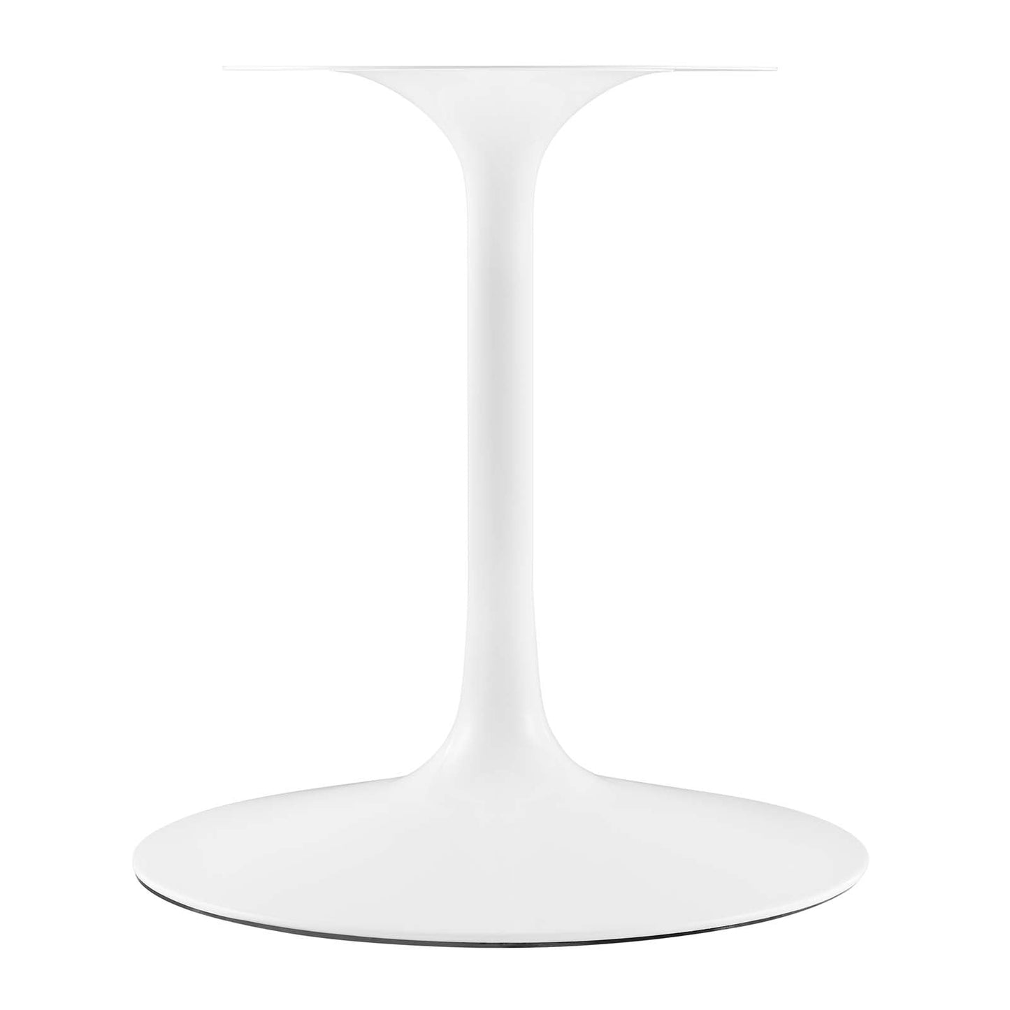 Lippa 60" Oval Wood Top Dining Table White EEI-1121-WHI