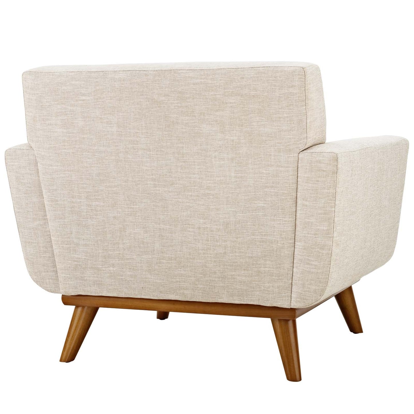 Engage Upholstered Fabric Armchair Beige EEI-1178-BEI