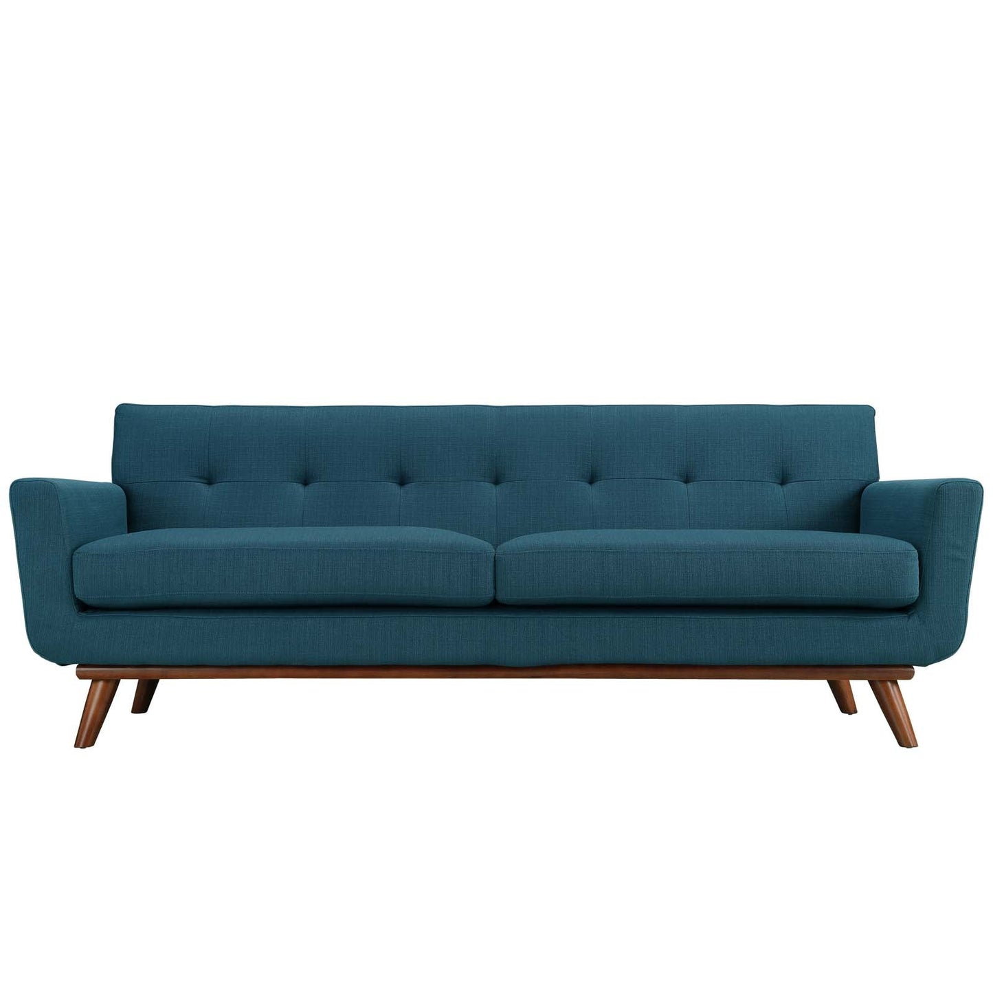 Engage Upholstered Fabric Sofa Azure EEI-1180-AZU