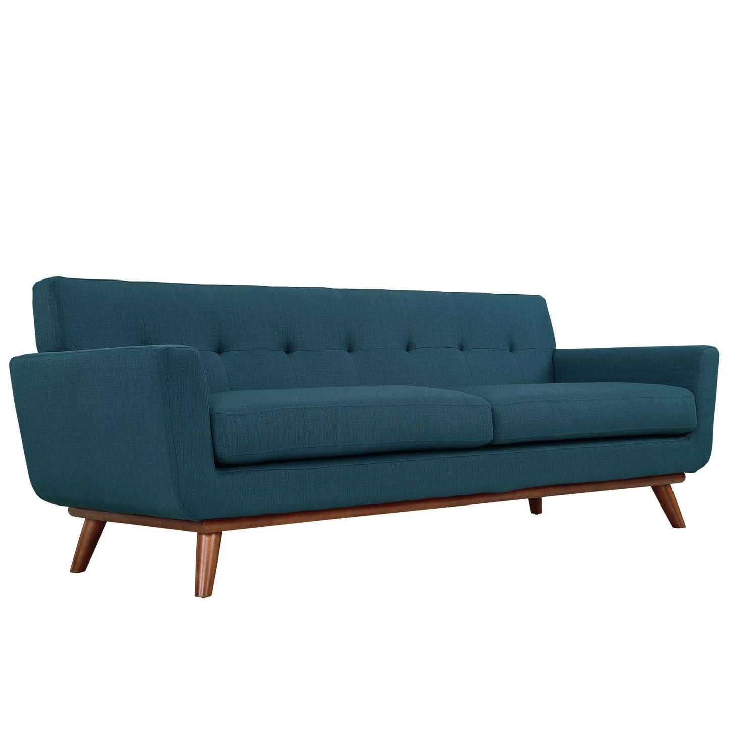 Engage Upholstered Fabric Sofa Azure EEI-1180-AZU