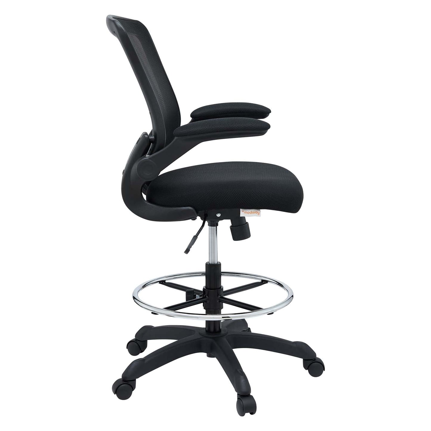 Veer Drafting Chair Black EEI-1423-BLK