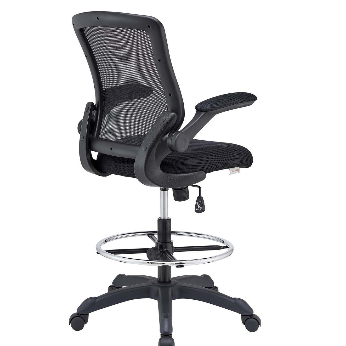 Veer Drafting Chair Black EEI-1423-BLK