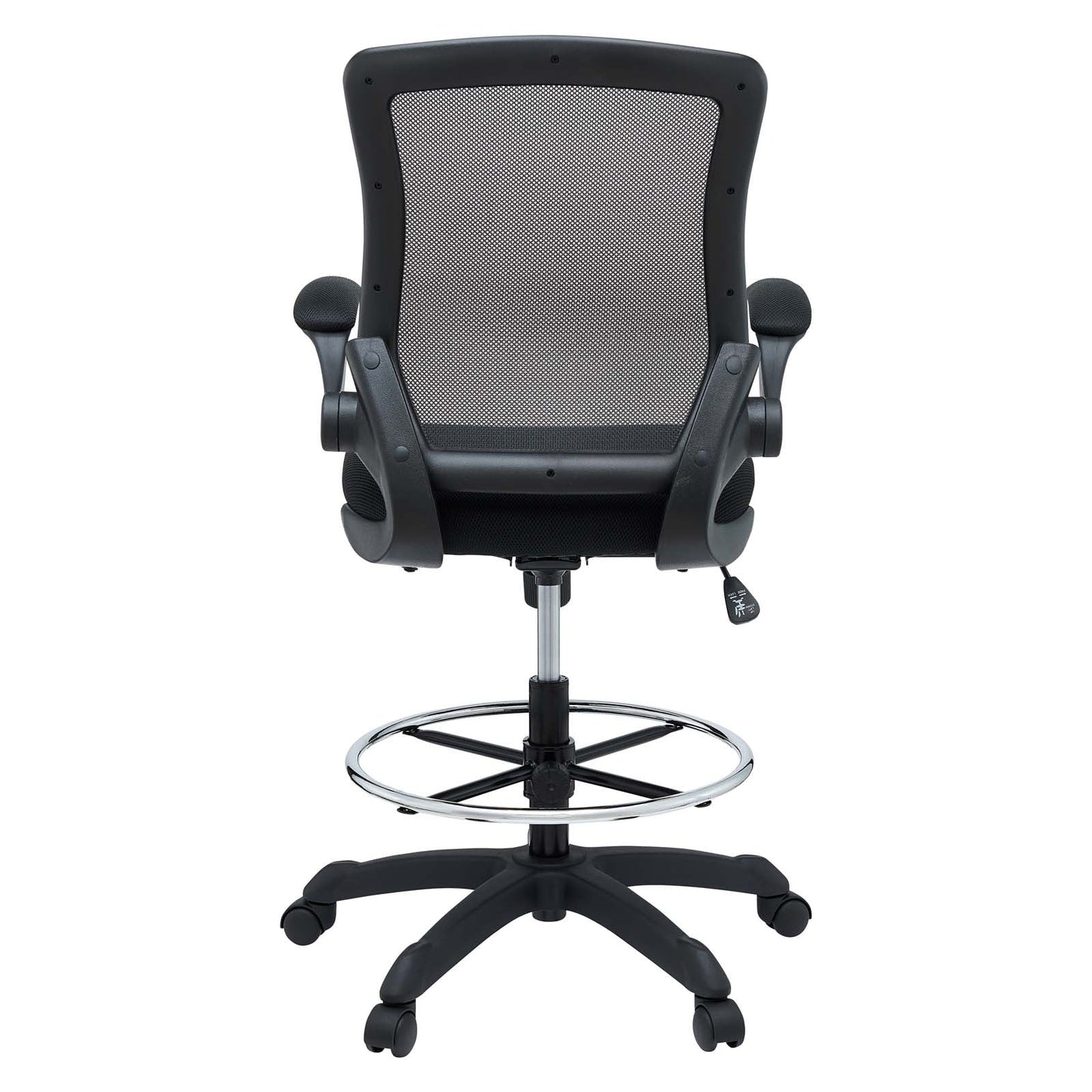 Veer Drafting Chair Black EEI-1423-BLK