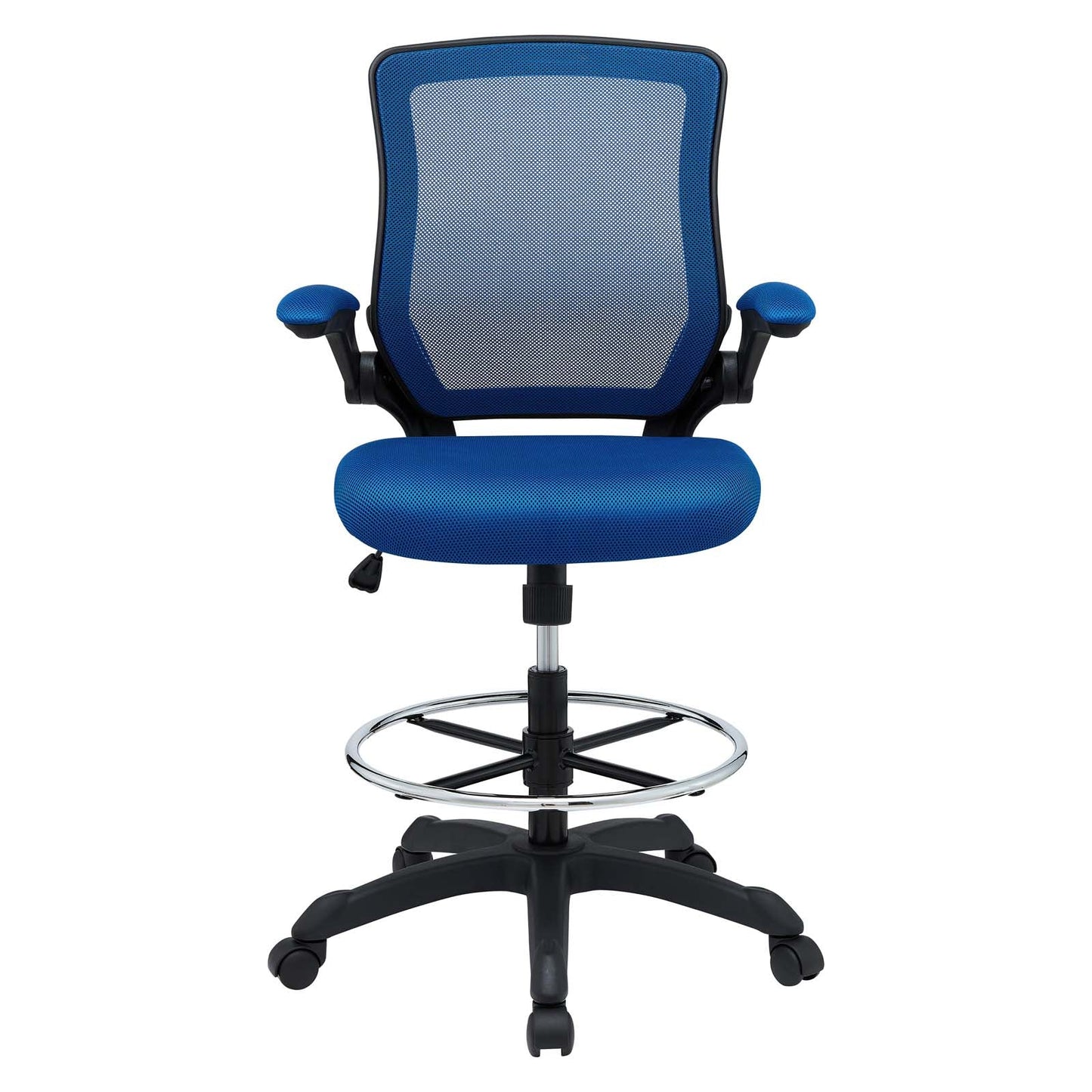 Veer Drafting Chair Blue EEI-1423-BLU