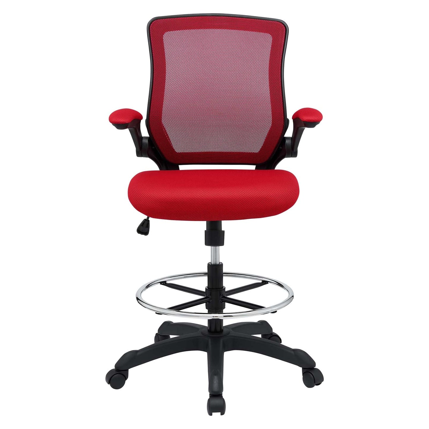 Veer Drafting Chair Red EEI-1423-RED