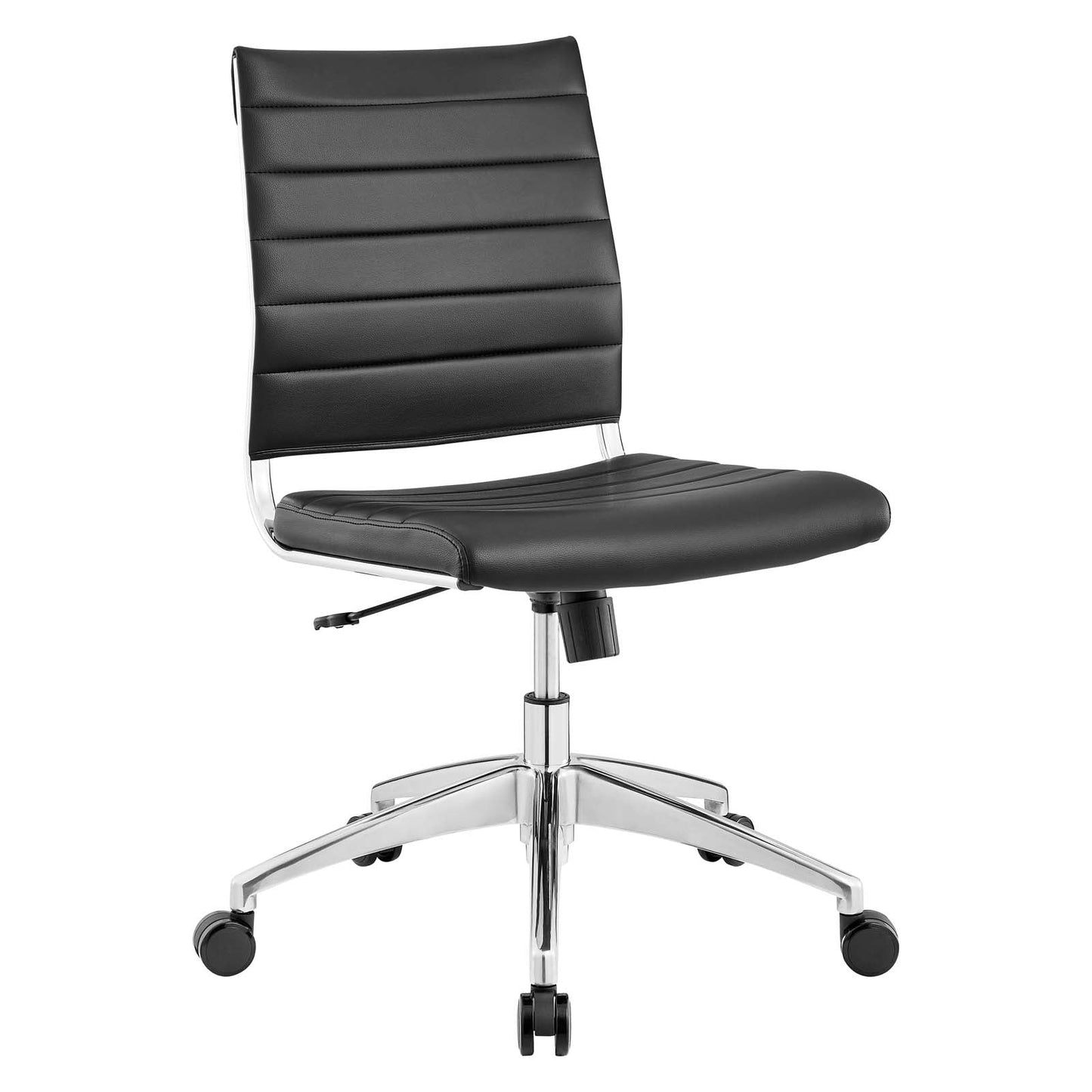 Jive Armless Mid Back Office Chair Black EEI-1525-BLK