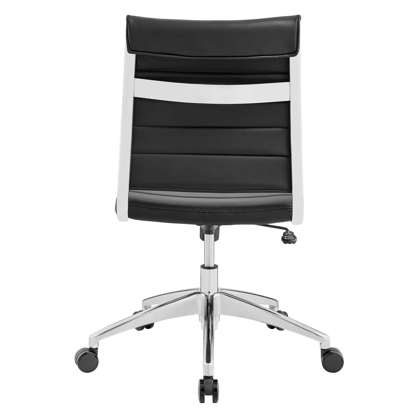 Jive Armless Mid Back Office Chair Black EEI-1525-BLK