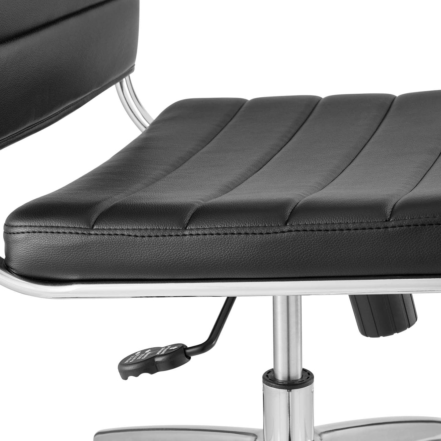 Jive Armless Mid Back Office Chair Black EEI-1525-BLK