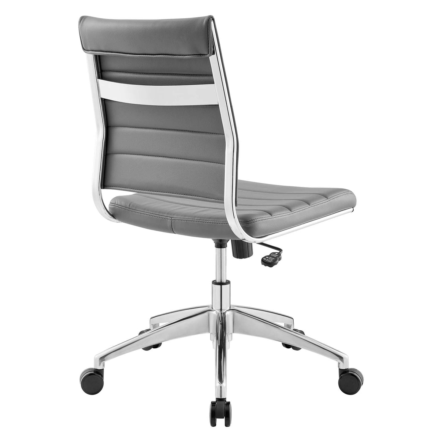 Jive Armless Mid Back Office Chair Gray EEI-1525-GRY