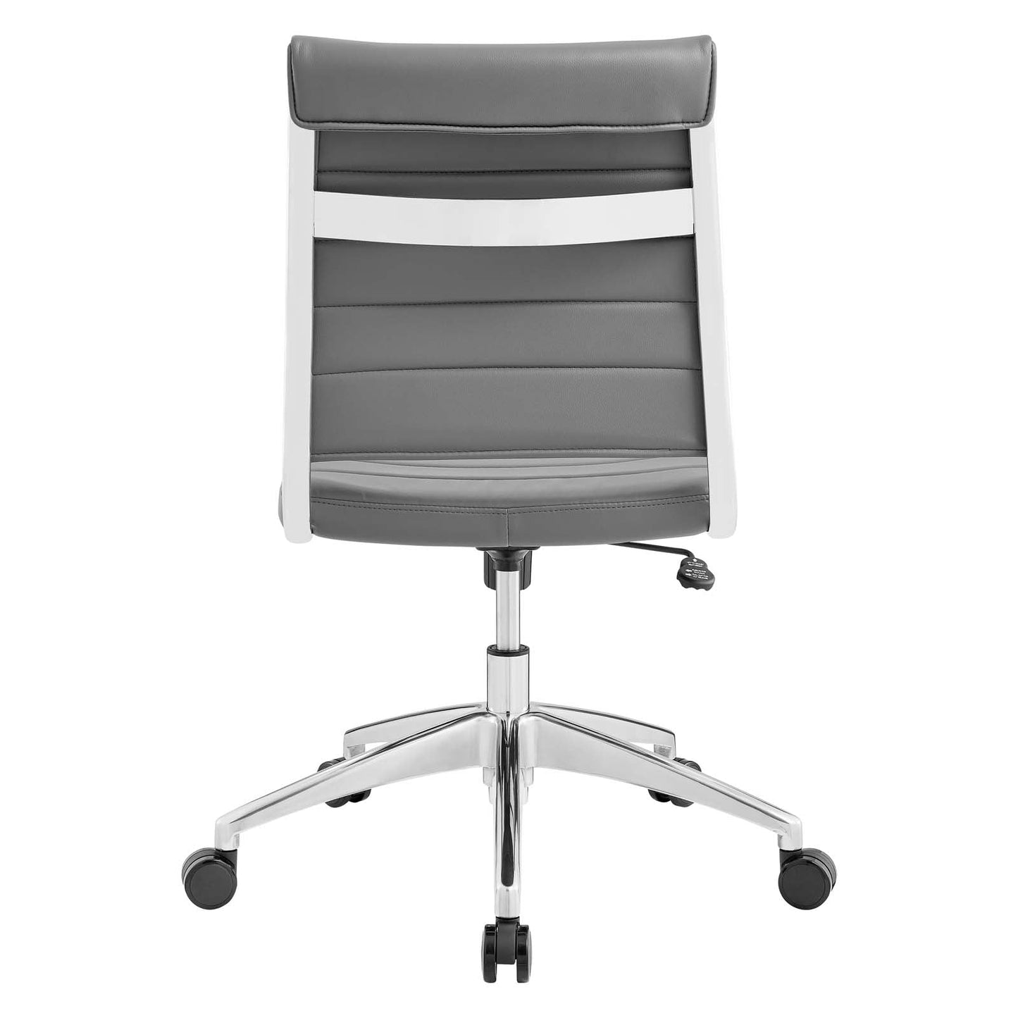 Jive Armless Mid Back Office Chair Gray EEI-1525-GRY