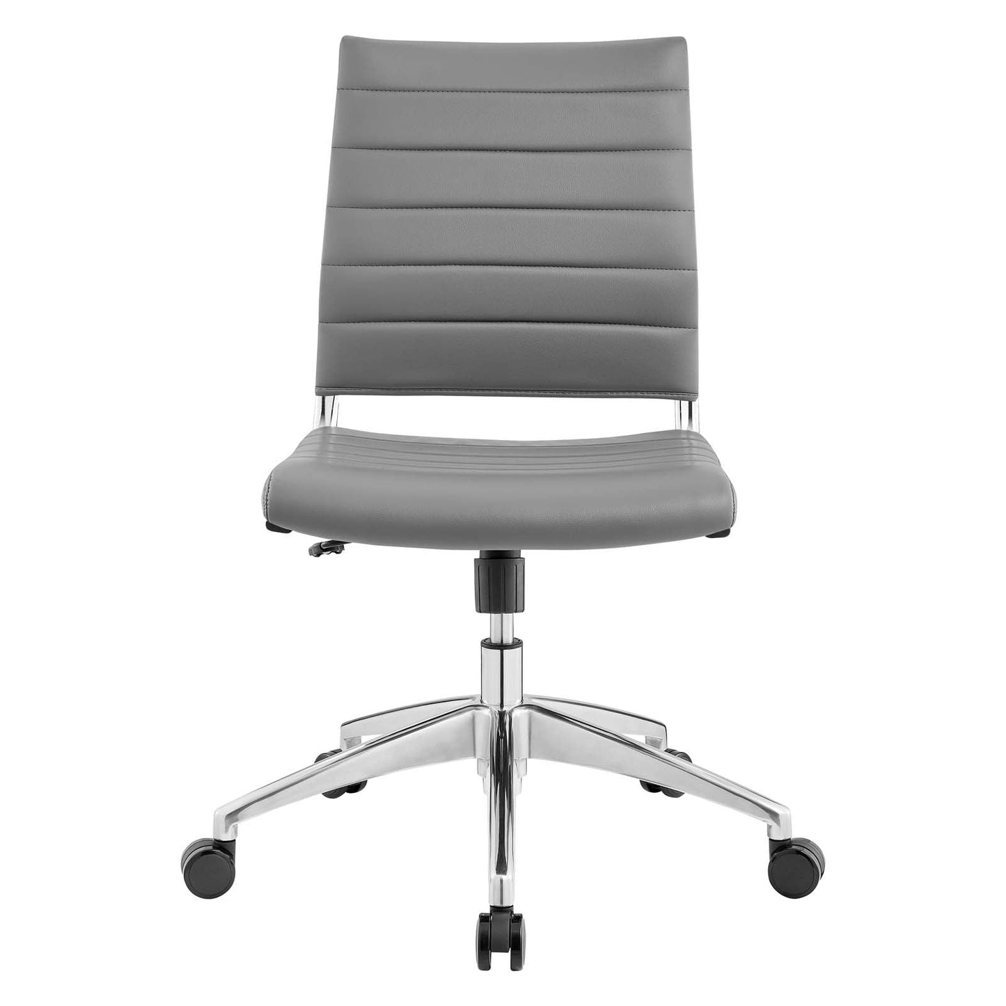 Jive Armless Mid Back Office Chair Gray EEI-1525-GRY