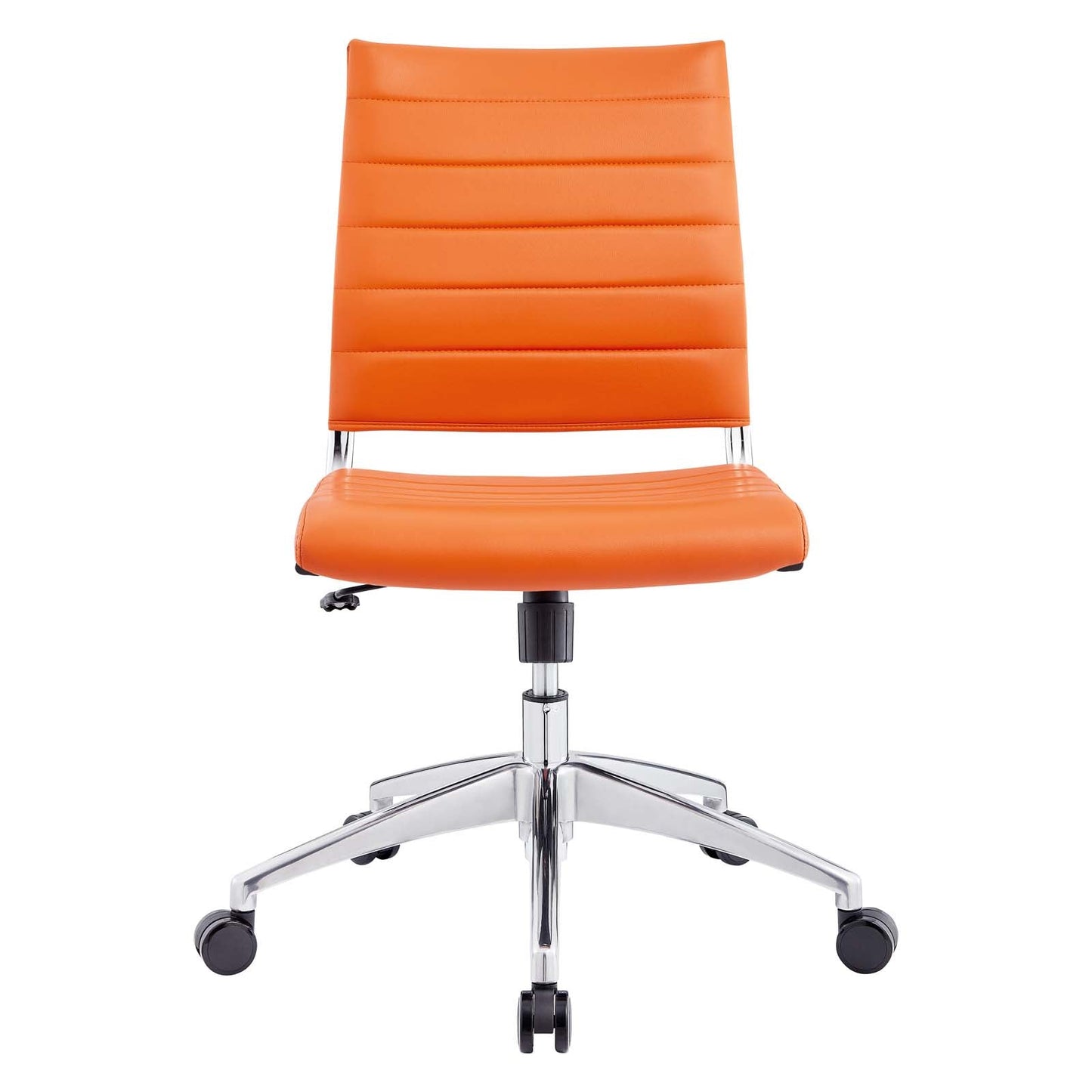 Jive Armless Mid Back Office Chair Orange EEI-1525-ORA