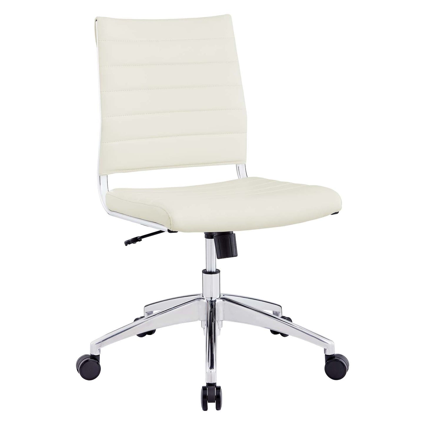 Jive Armless Mid Back Office Chair White EEI-1525-WHI