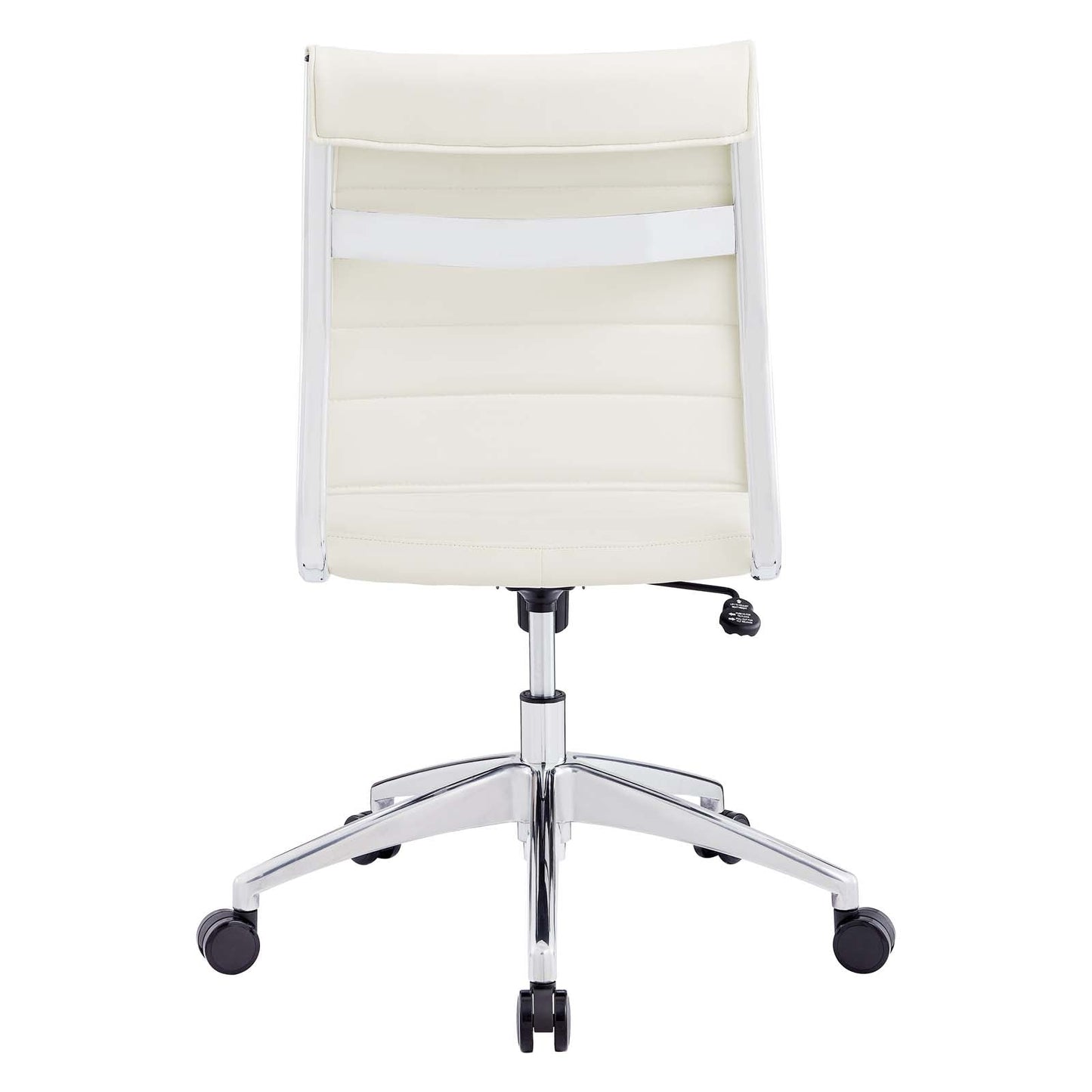 Jive Armless Mid Back Office Chair White EEI-1525-WHI